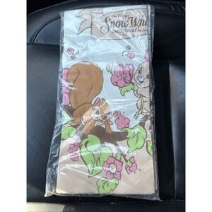 SNOW WHITE & THE 7 DWARFS Vintage Hallmark Walt Disney 54"x 89" Paper Tablecover